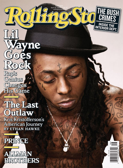 Photo of Rapper Lil Wayne tattoos